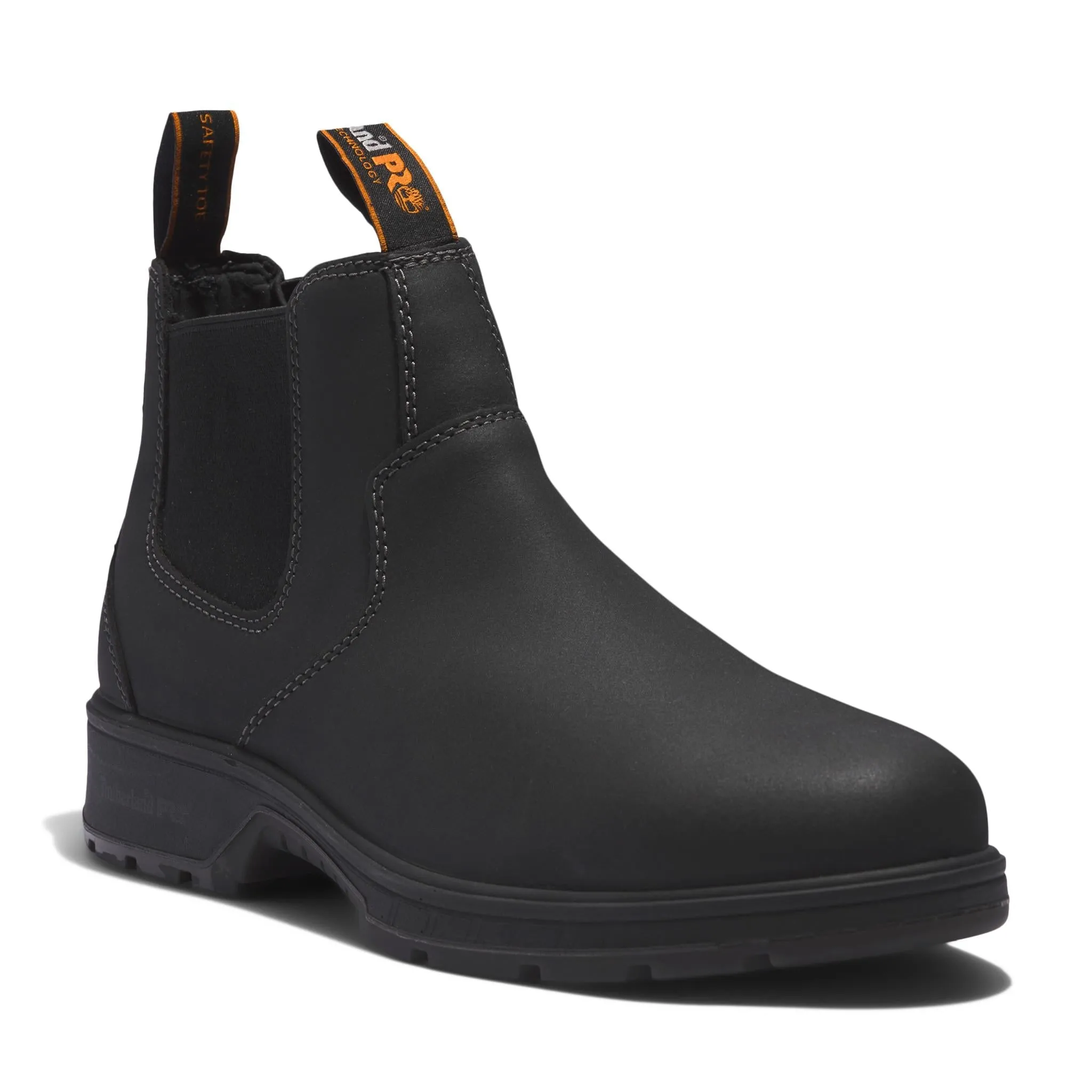 Nashoba Composite-Toe Chelsea Work Boot Black