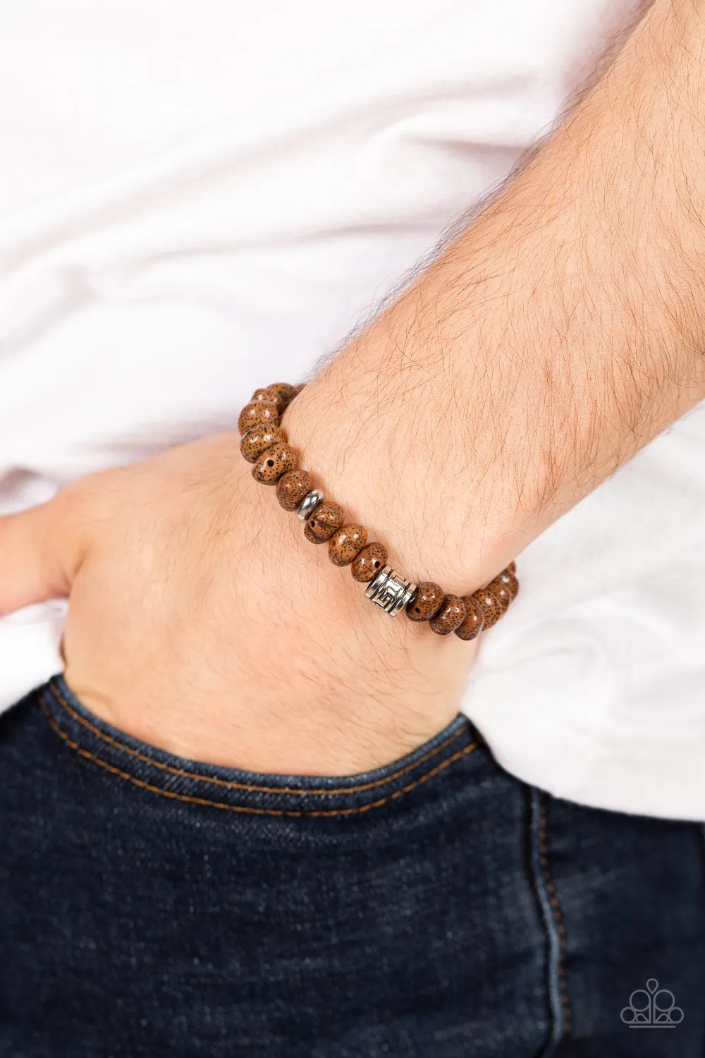 Natural State of Mind - Brown Bracelet