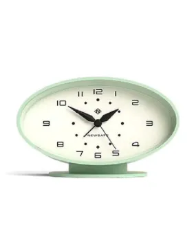 Newgate RONNIE Retro Alarm Desk Clock Neo Mint