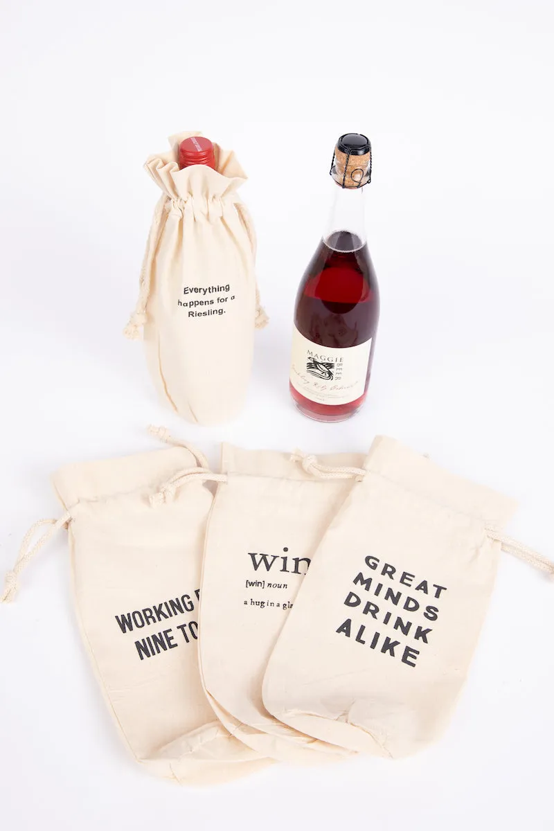 Nine to Wine Bottle Bag