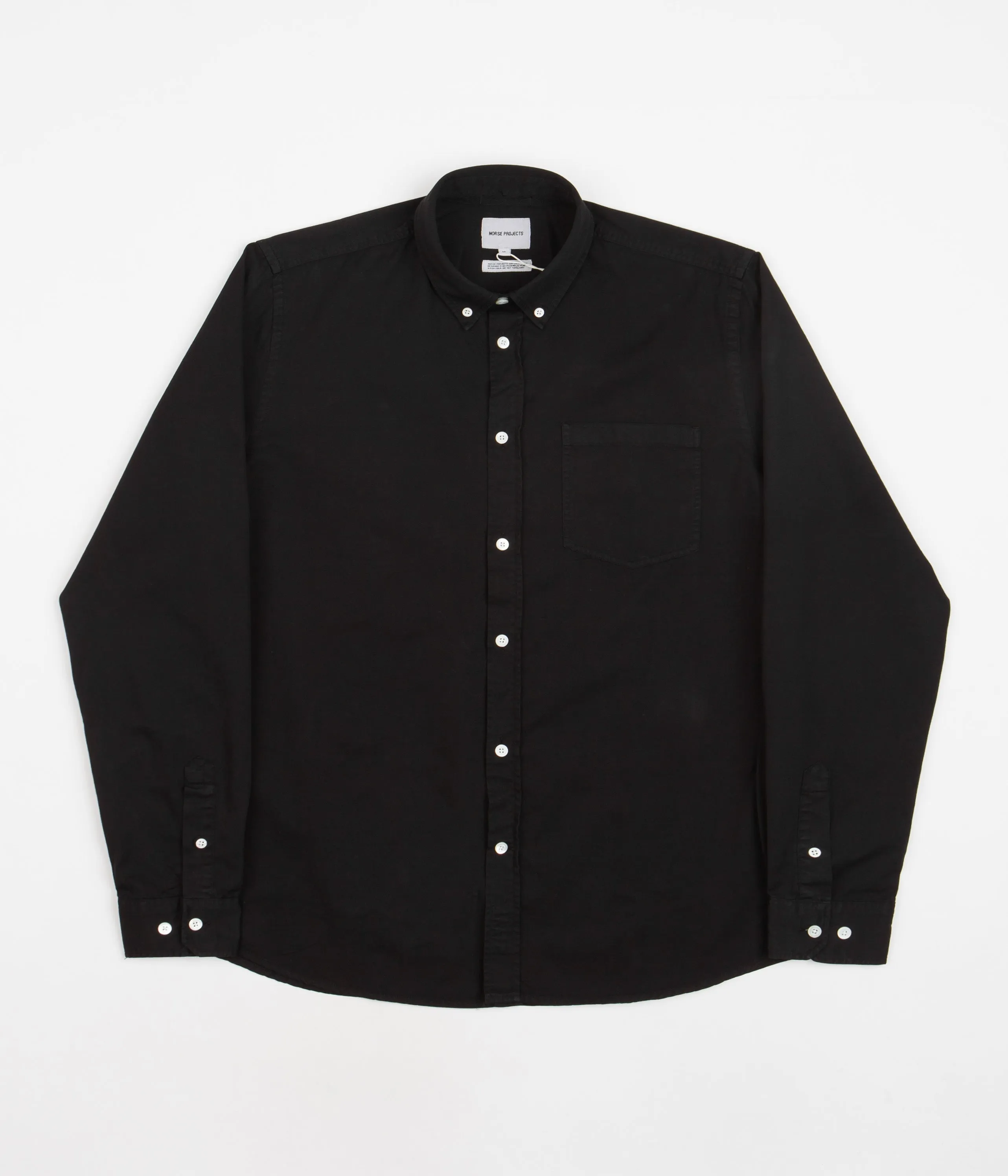 Norse Projects Anton Light Twill Shirt - Black