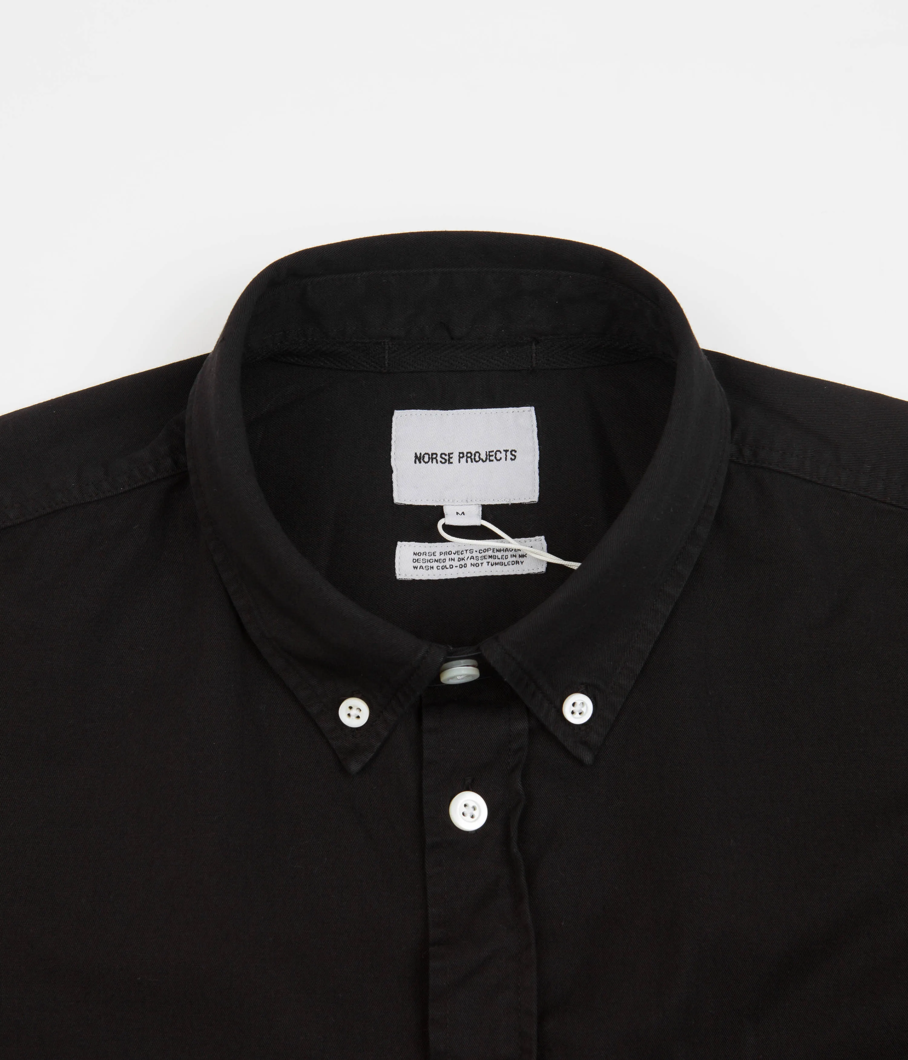 Norse Projects Anton Light Twill Shirt - Black