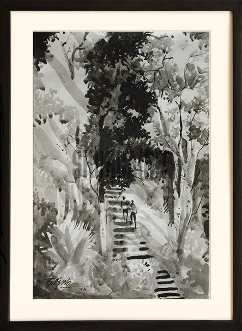 Painting of a Garden