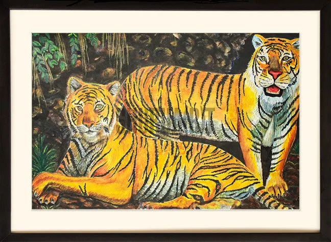 Painting of A Tiger