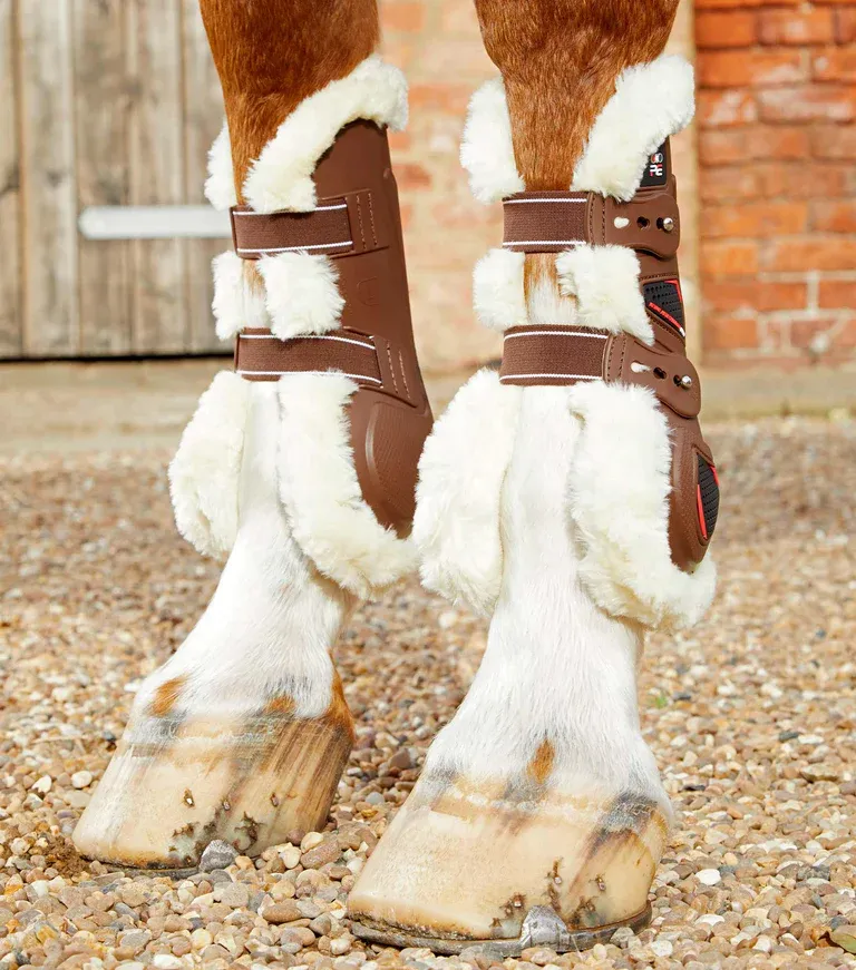 PEI Kevlar Techno-Wool Tendon Boots (Brown)