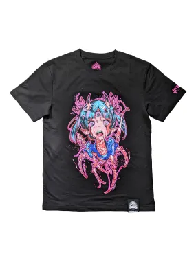 Phage-Chan Tshirt (Black)