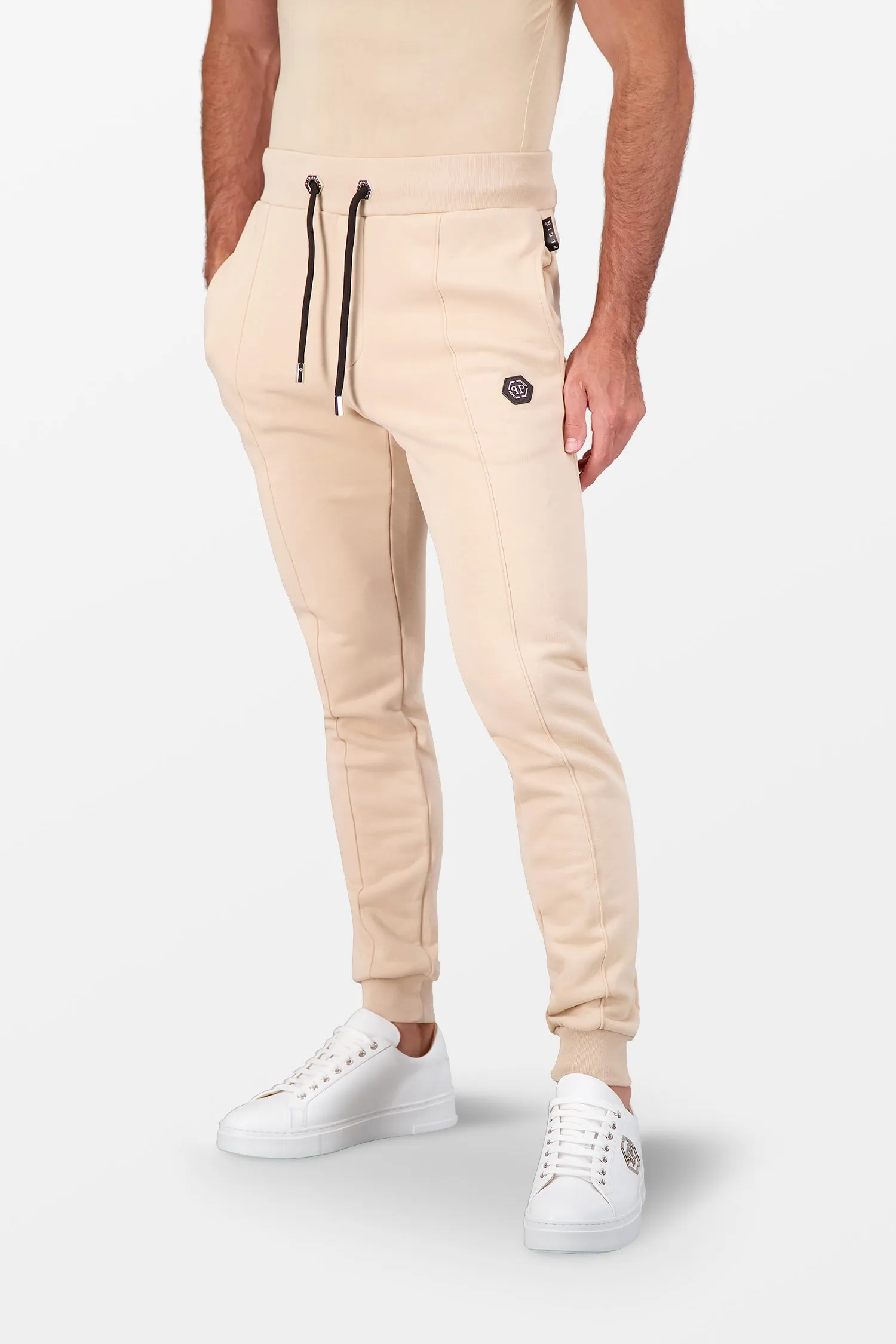 Philipp Plein Beige Jogging Trousers