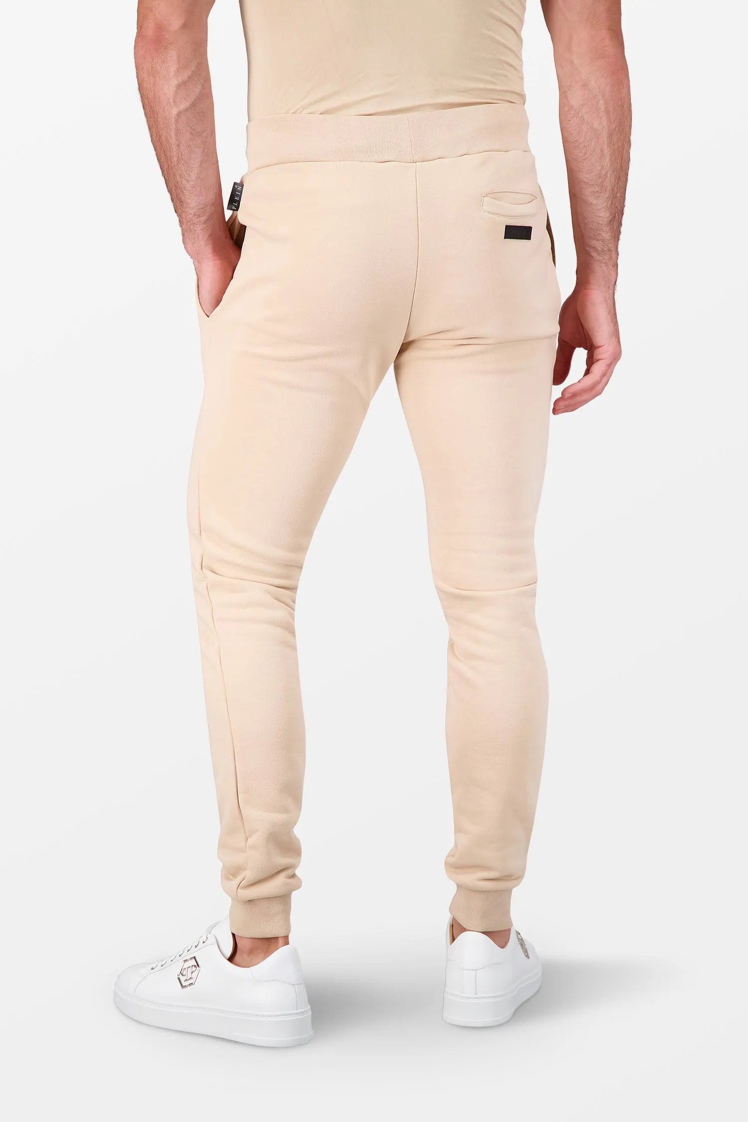 Philipp Plein Beige Jogging Trousers