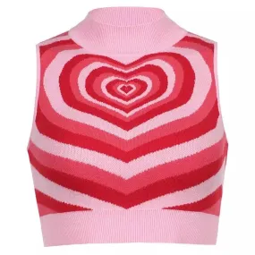 Powerpuff Heart Sweater Vest