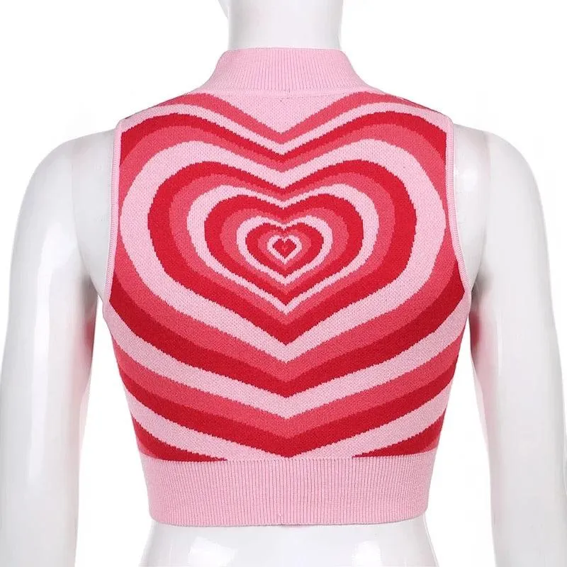 Powerpuff Heart Sweater Vest