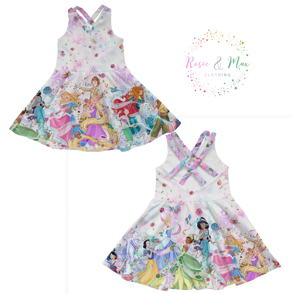 PREORDER - Whimsical Princesses - Tigerlilly Dress