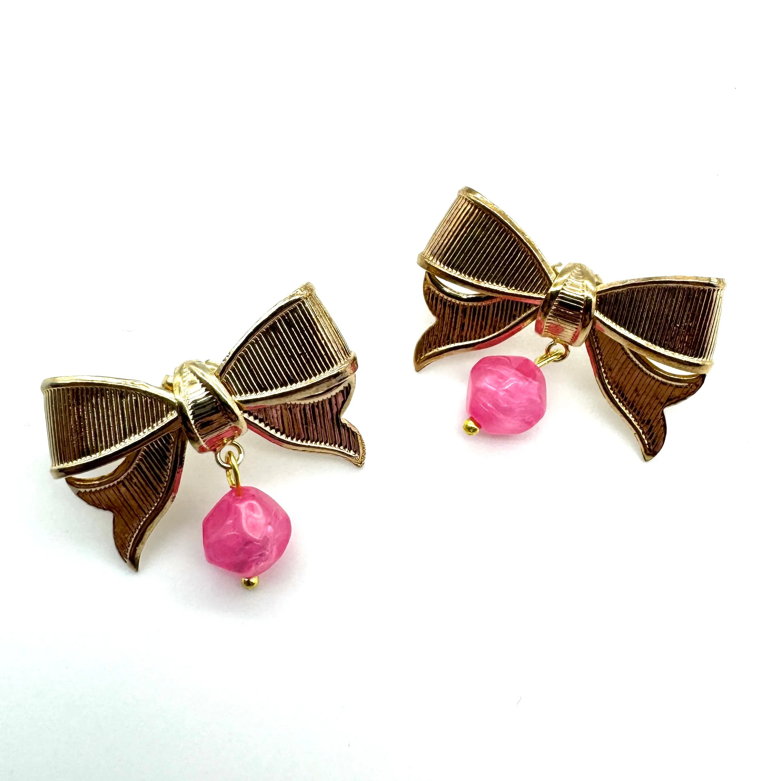 'Pretty as a Present' - Bow Earrings