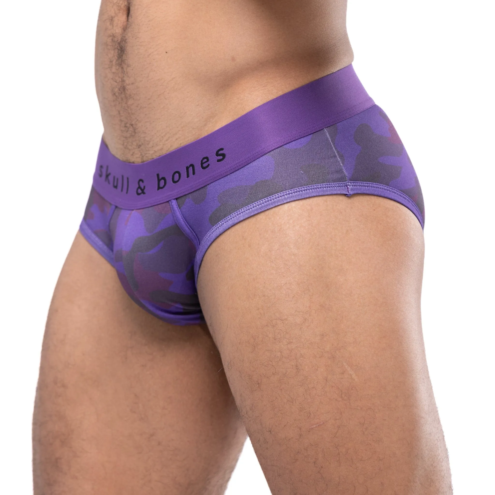 Purple Camo Brief