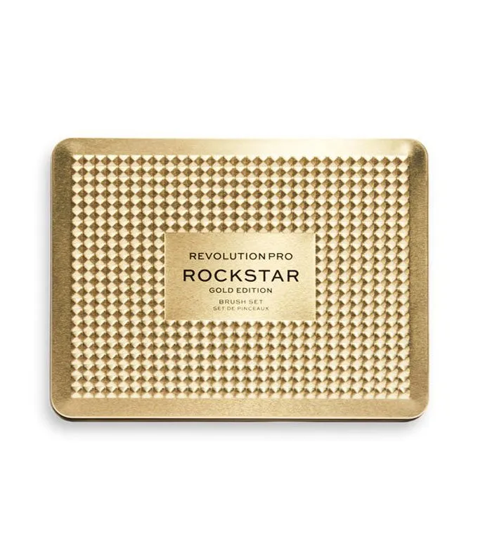 Revolution Pro - Set de brochas Rockstar Gold Edition