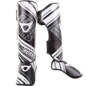 Ringhorns Nitro Shin Guards Insteps - Black