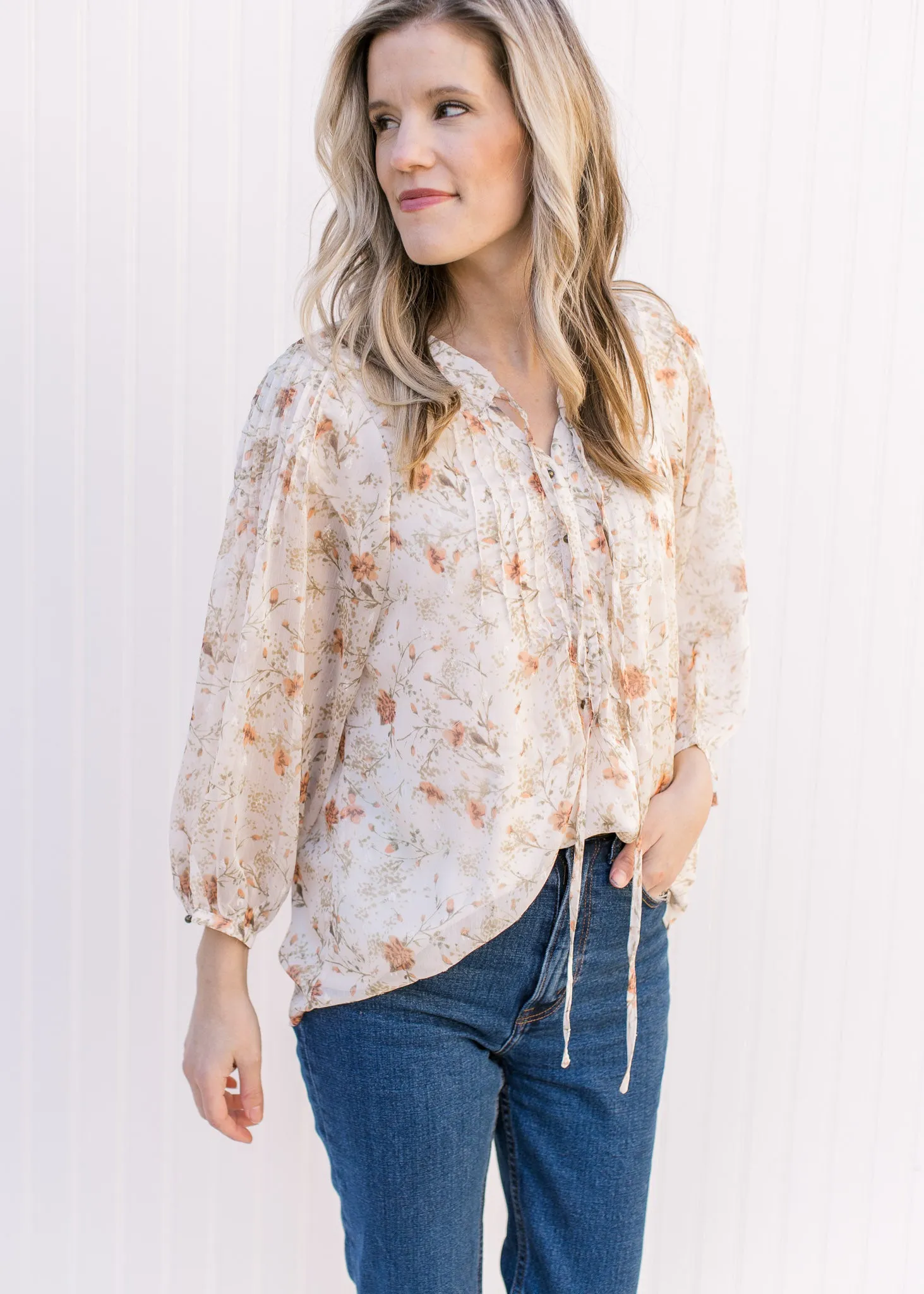 Romantic Flowers Top