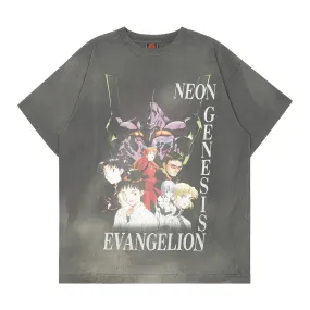 Saint Michael x Neon Genesis Evangelion Tee Vintage Black