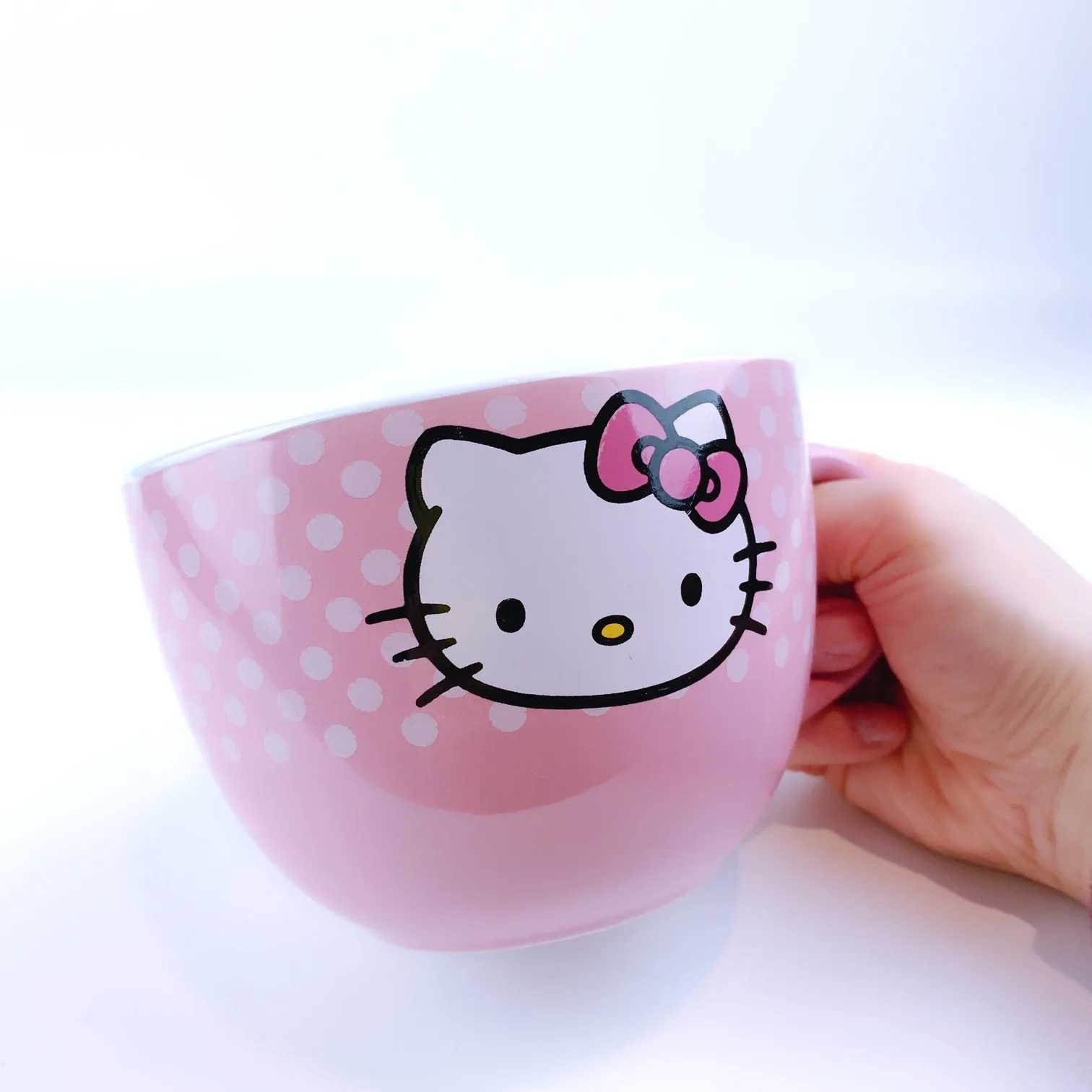 Sanrio Hello Kitty Big Coffee Mug Cup 24 oz - Pink