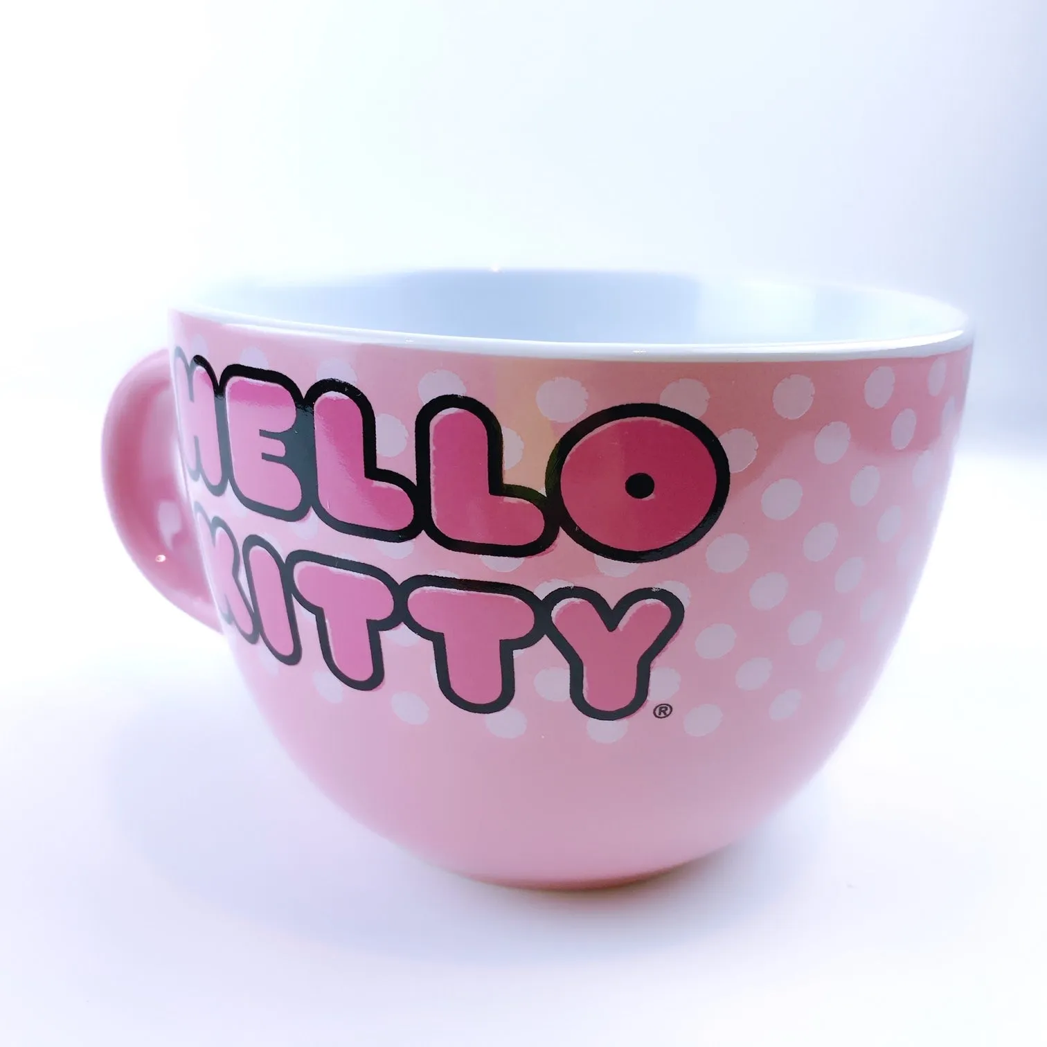 Sanrio Hello Kitty Big Coffee Mug Cup 24 oz - Pink