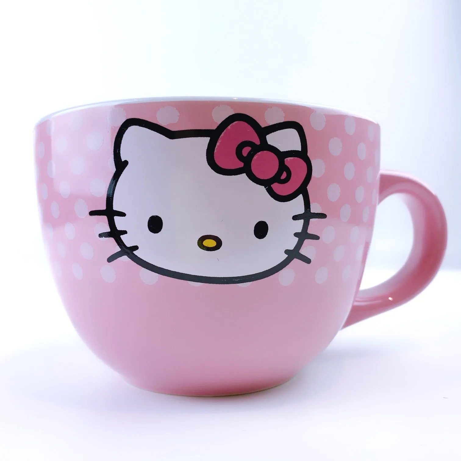 Sanrio Hello Kitty Big Coffee Mug Cup 24 oz - Pink