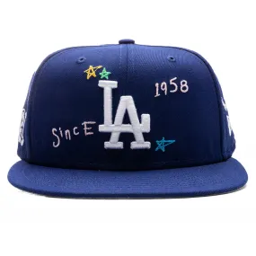 Scribble 59FIFTY Fitted - Los Angeles Dodgers