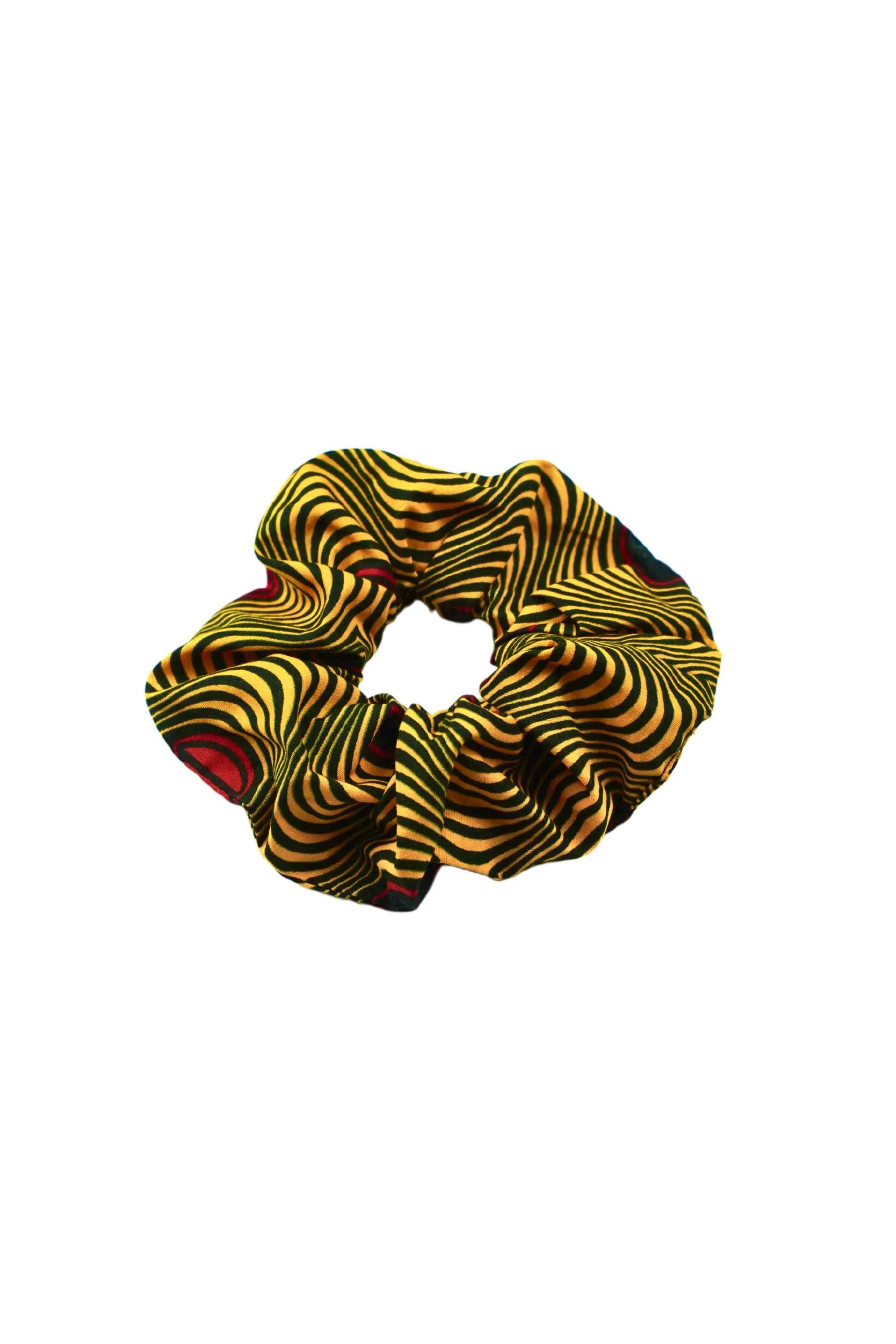 Scrunchie African Ankara Wax Cotton Print - 222