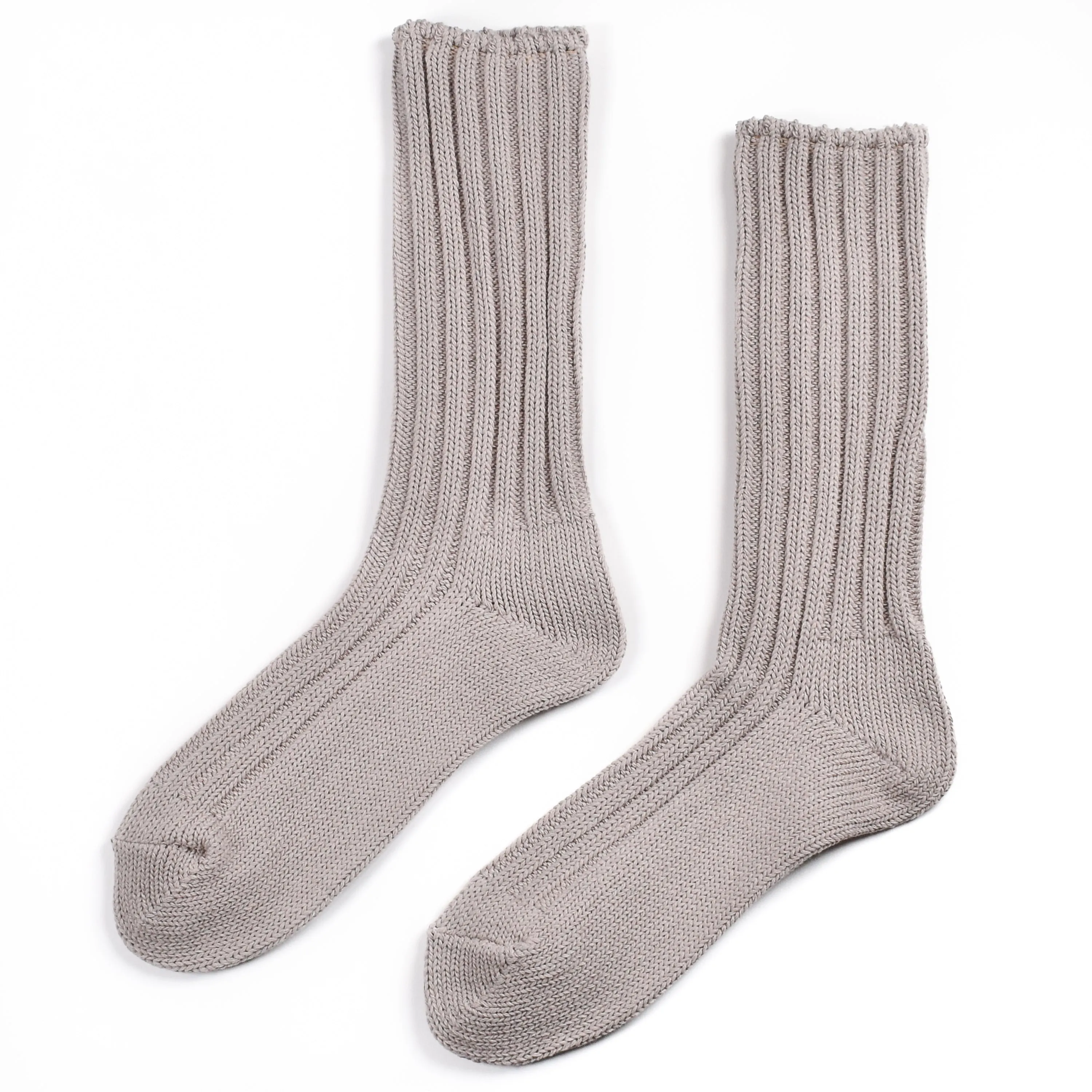 Slouchy Socks • Thick  Wide Rib Cotton