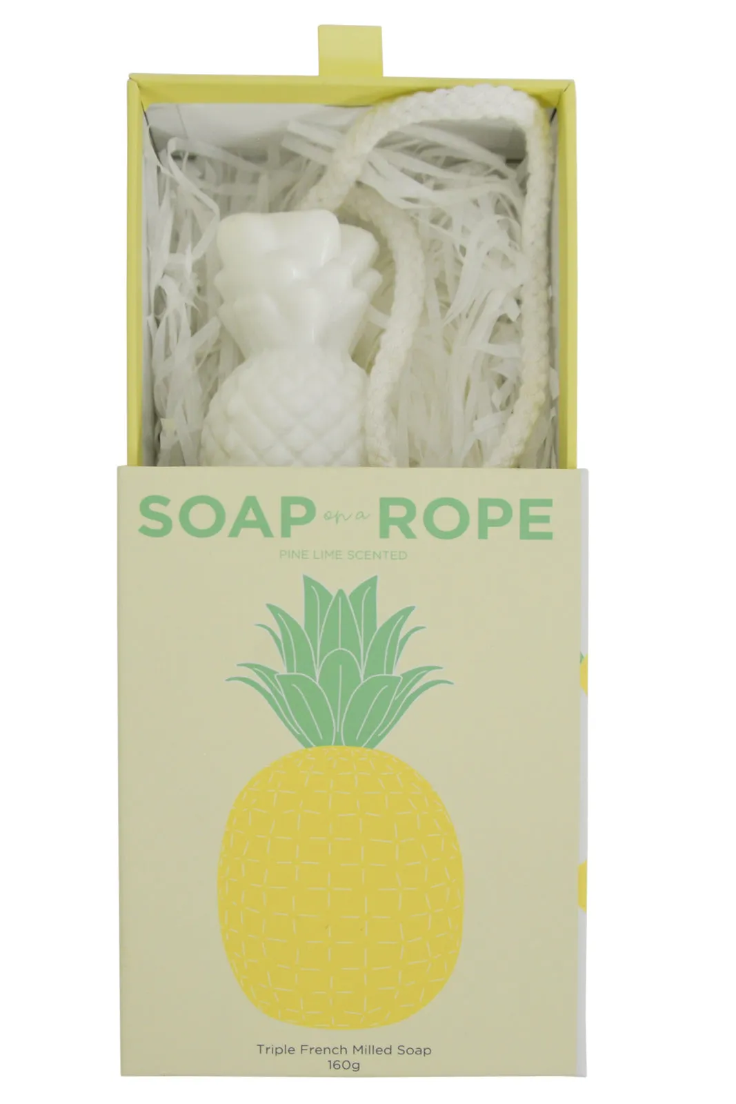 SOAP ON A ROPE - PINEAPPLE