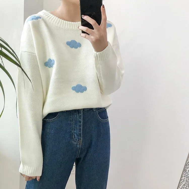 Soft Clouds Sweater ☁️💕