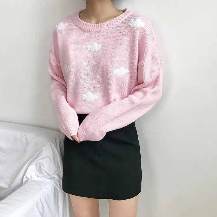 Soft Clouds Sweater ☁️💕