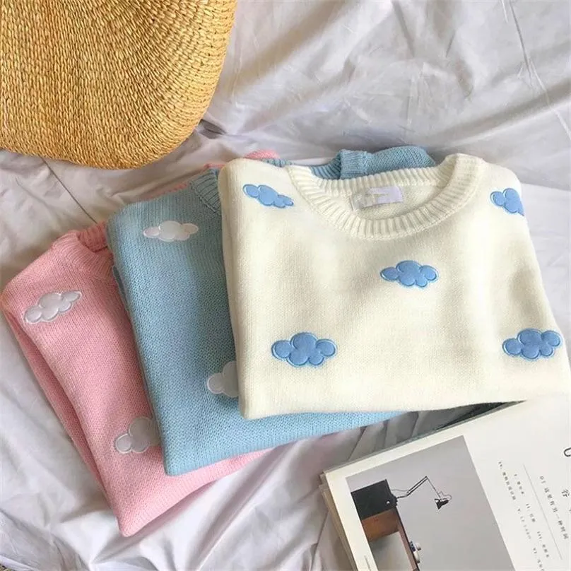 Soft Clouds Sweater ☁️💕