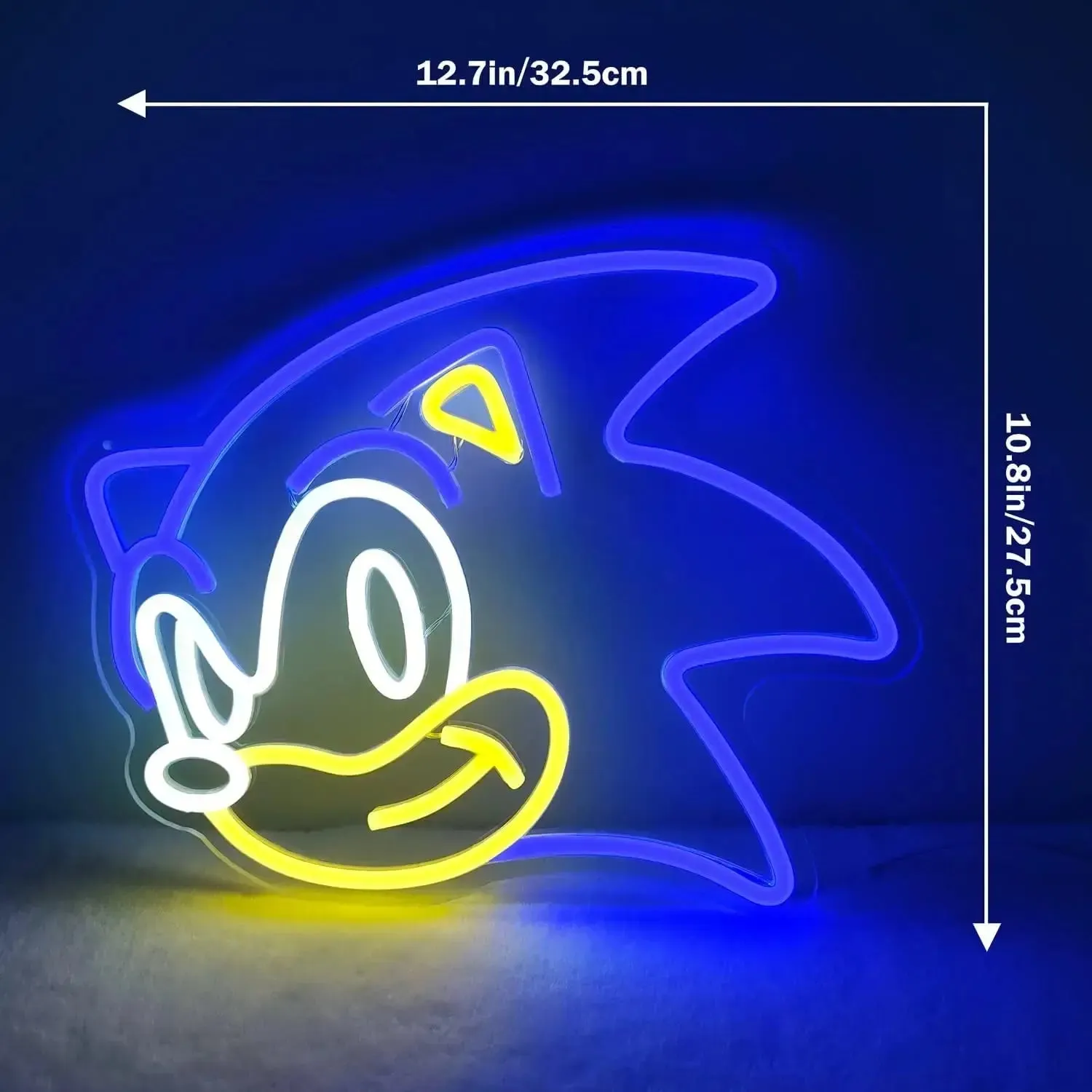 Sonic Game Room Neon Sign