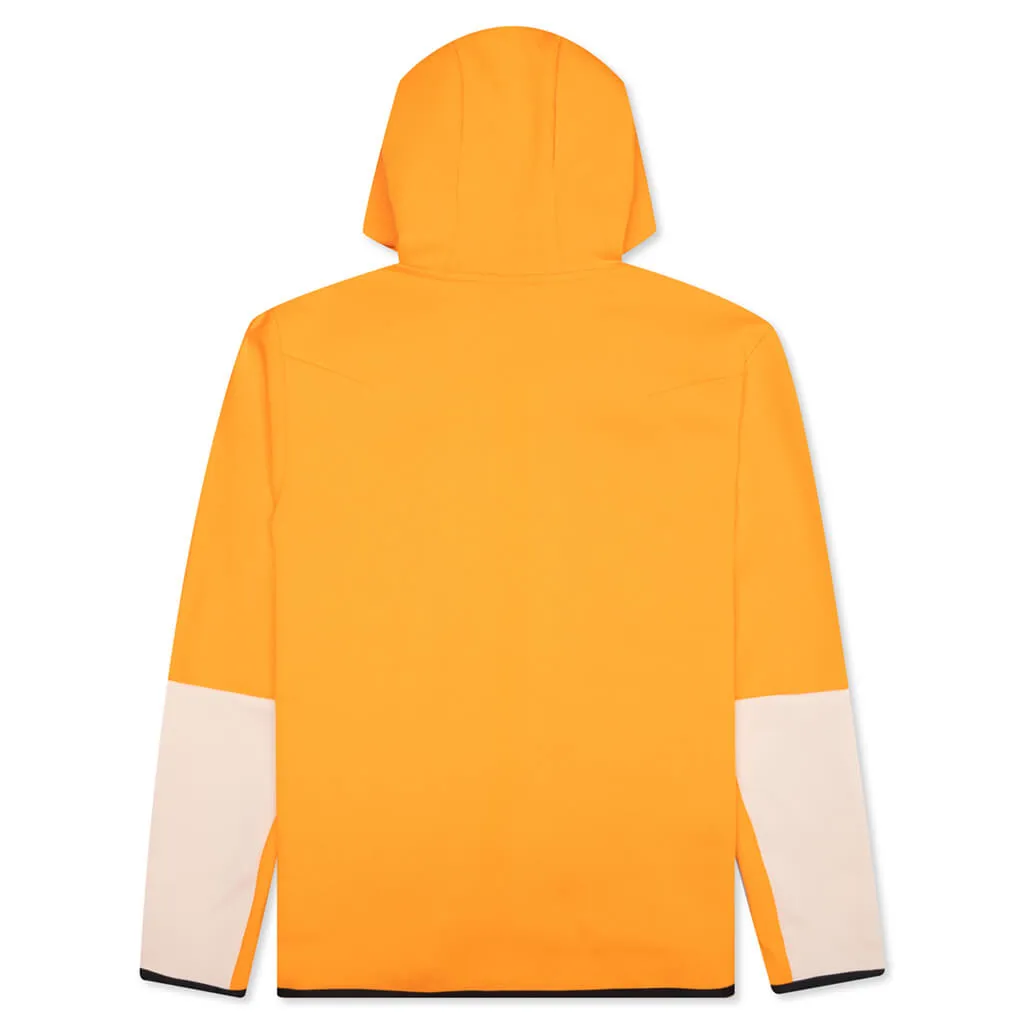 Sportswear Tech Fleece Full Zip Up Hoodie - Kumquat/Sanddrift