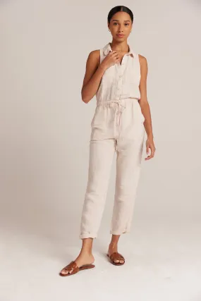 Sunday Pocket Jumpsuit - Sand Khaki