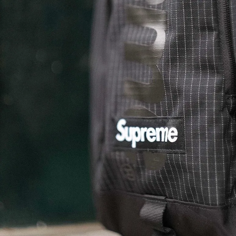 Supreme Reflective Backpack Black