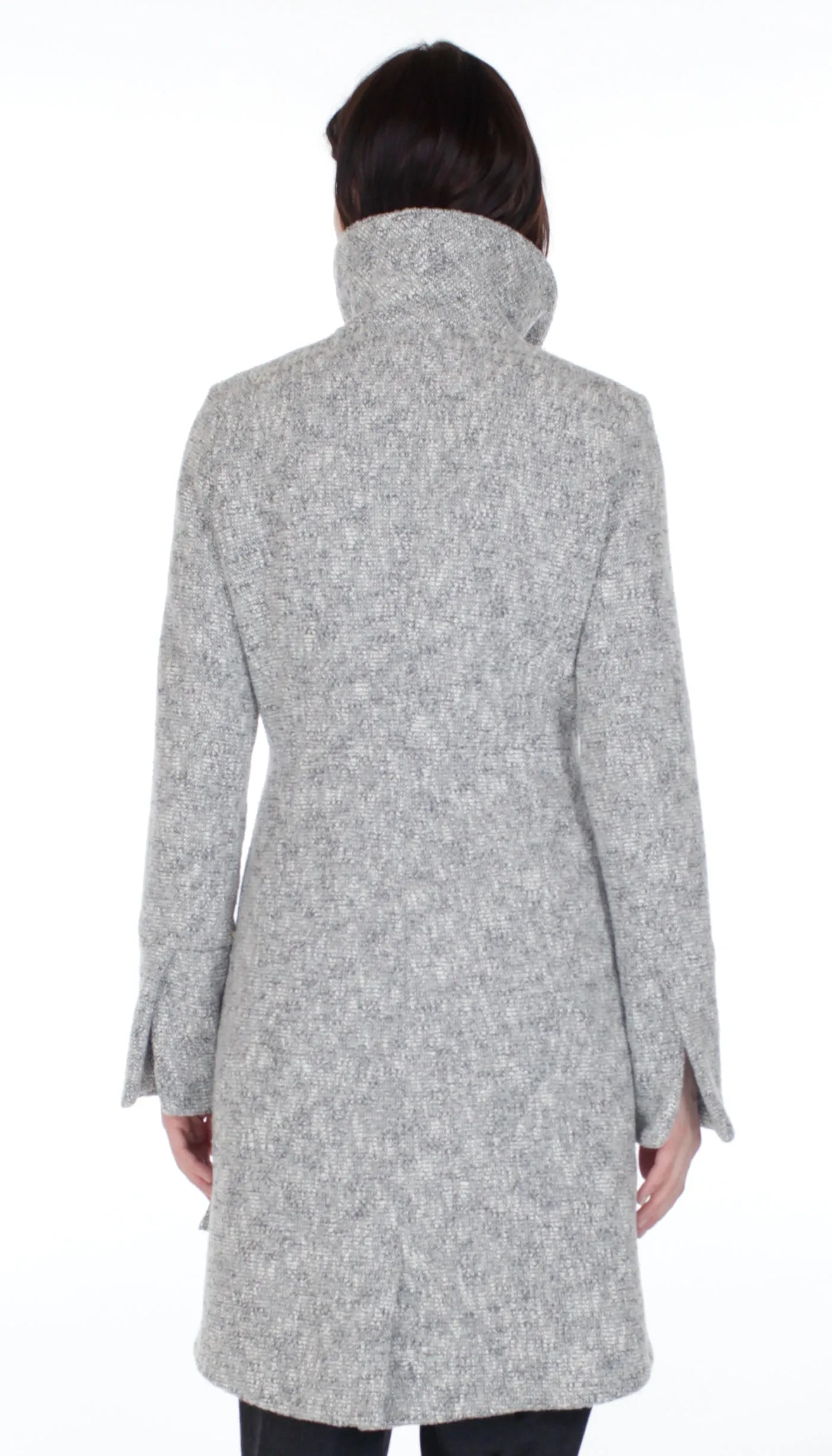 Swerve Coat/ Cloud/ Cotton/ Wool Novelty Texture