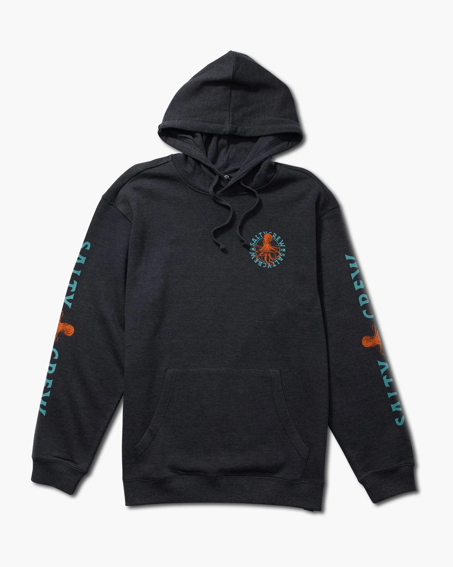 Tentacles Navy Heather Hood Fleece