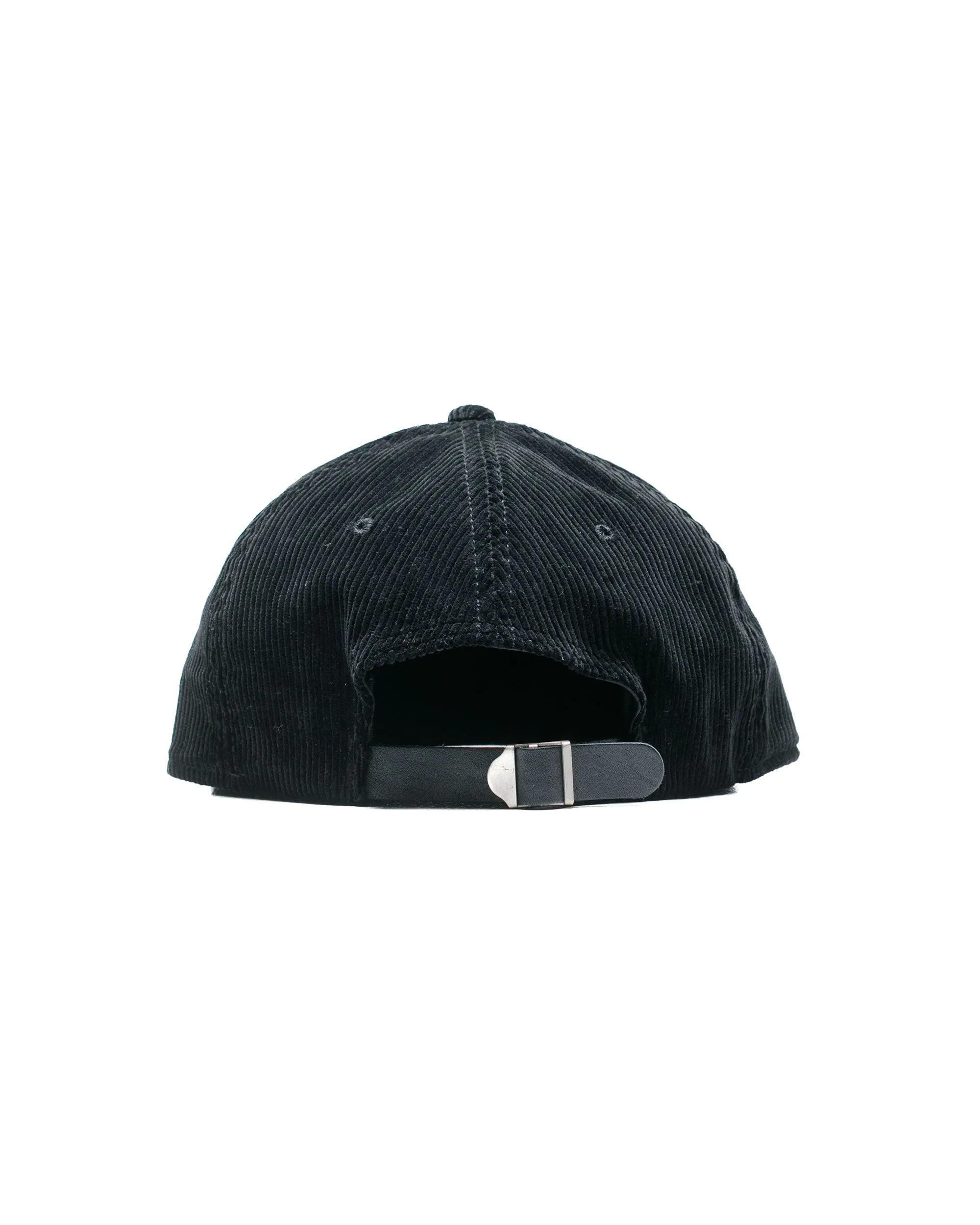 The Real McCoy's BA23102 Buco Strap-Back Cap / Corduroy Black