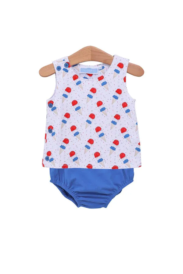 Trotter Street Kids - Patriotic Ice Diaper Set