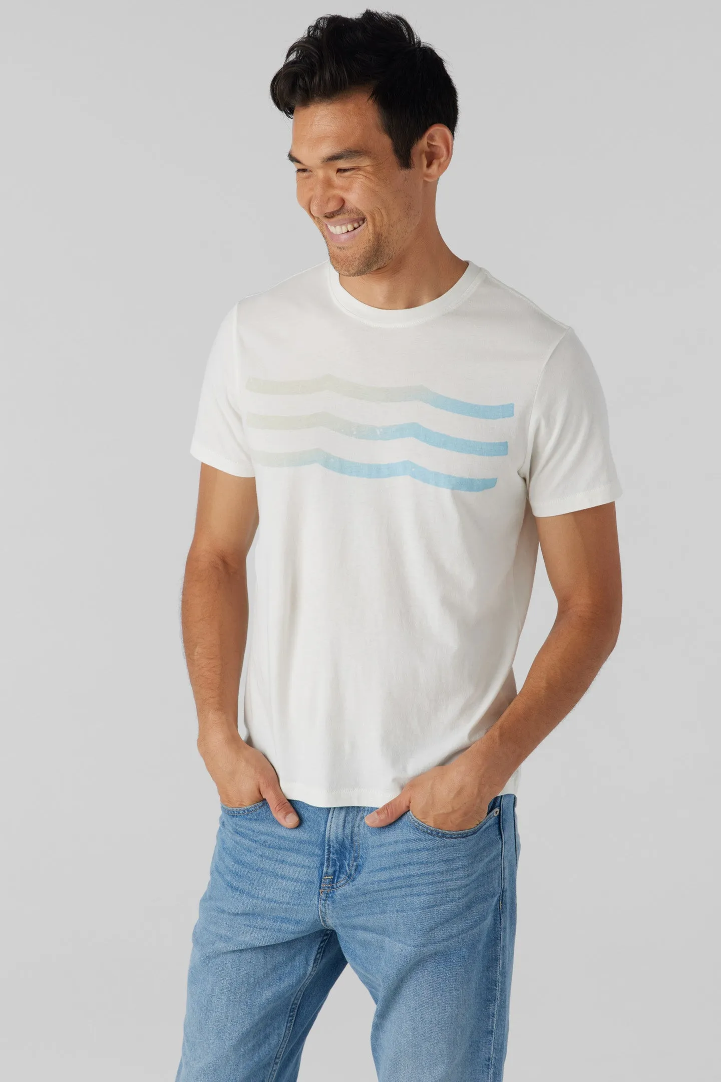 Waves Sunset Tee