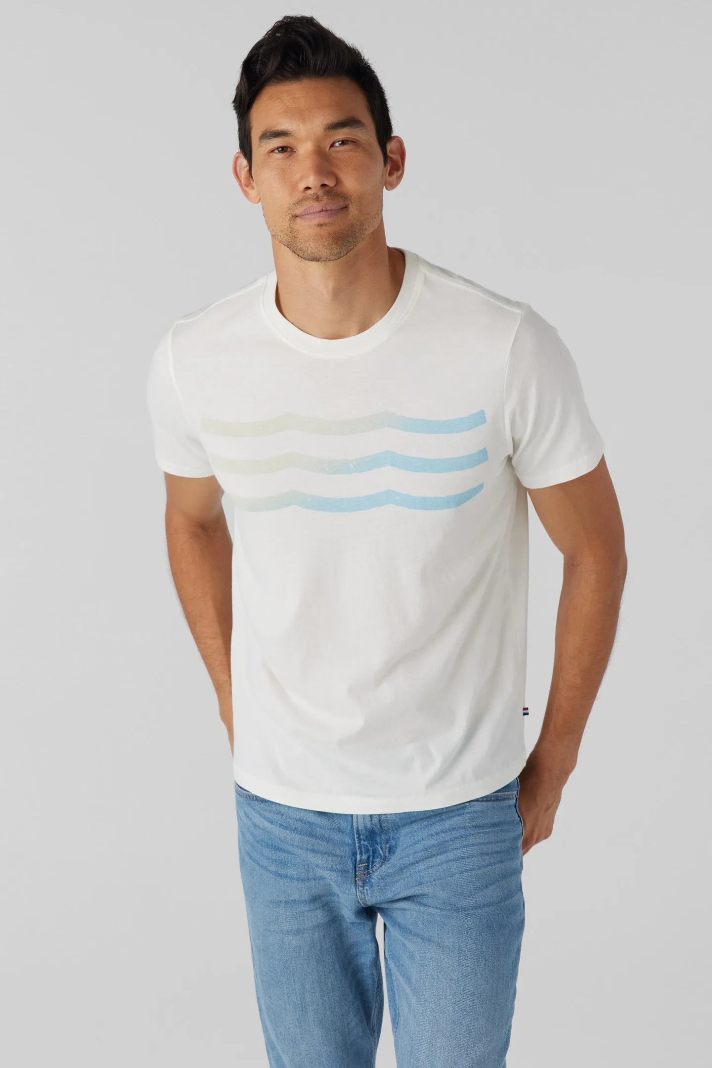 Waves Sunset Tee