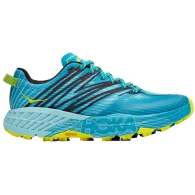 Women's HOKA ONE ONE Speedgoat 4, Capri Breeze/Angel Blue, 10 B Medium