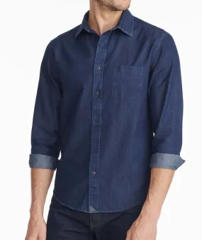 Wrinkle-Free Denim Cinzano Shirt