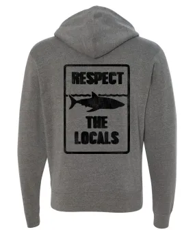 WS - Respect The Locals Zip Hoodie