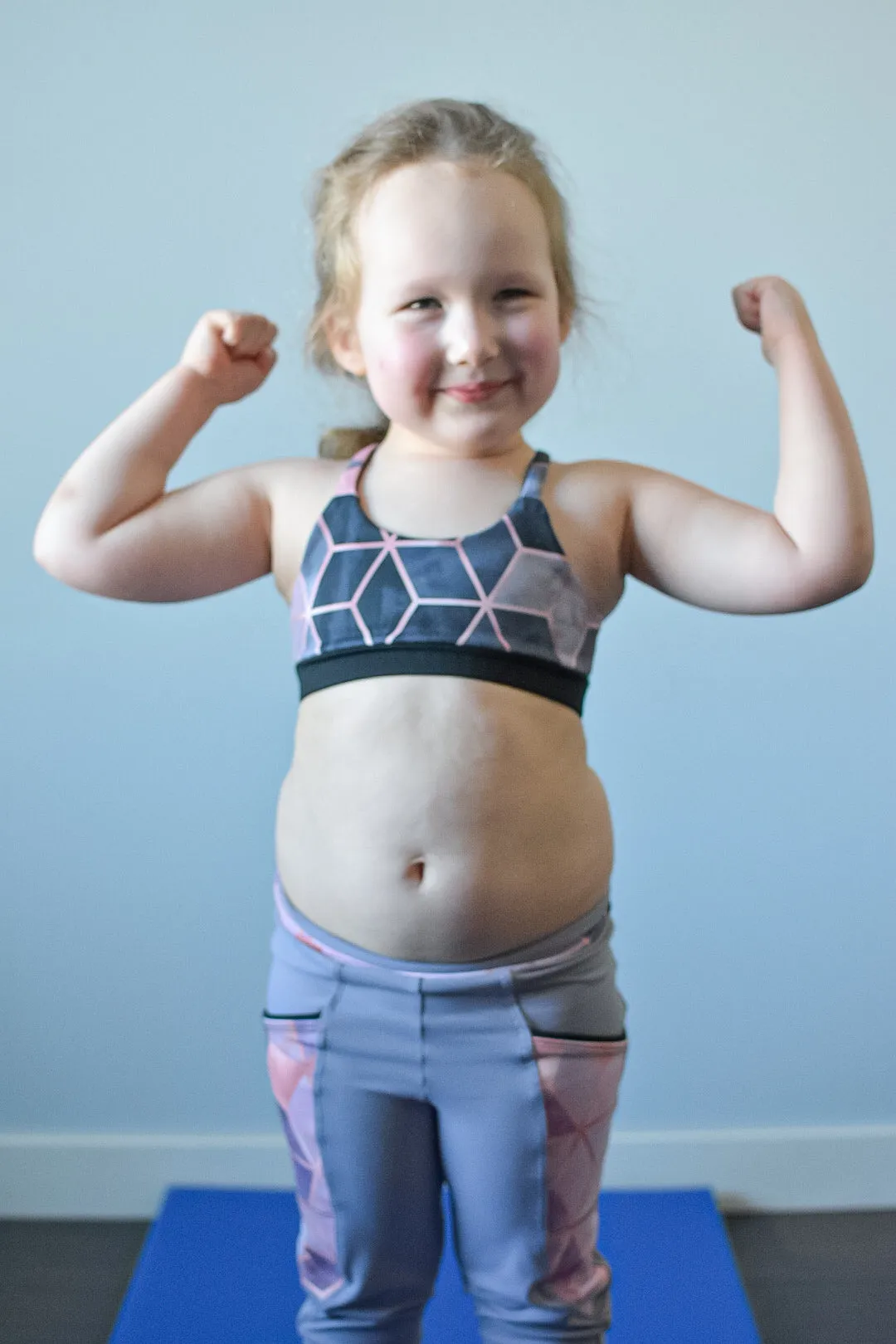 Youth Power Sports Bra PDF Sewing Pattern in Sizes 3 to 14