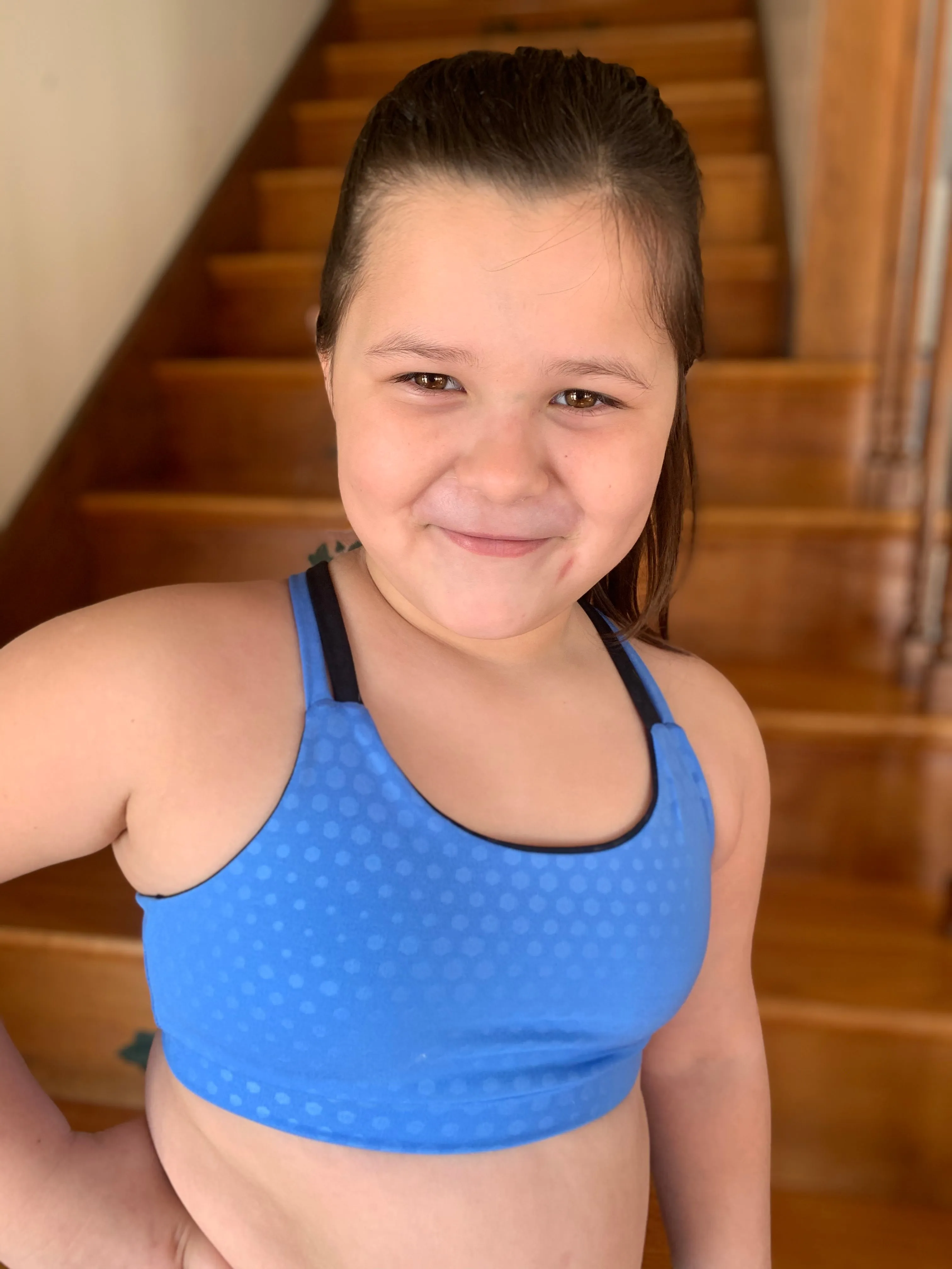 Youth Power Sports Bra PDF Sewing Pattern in Sizes 3 to 14