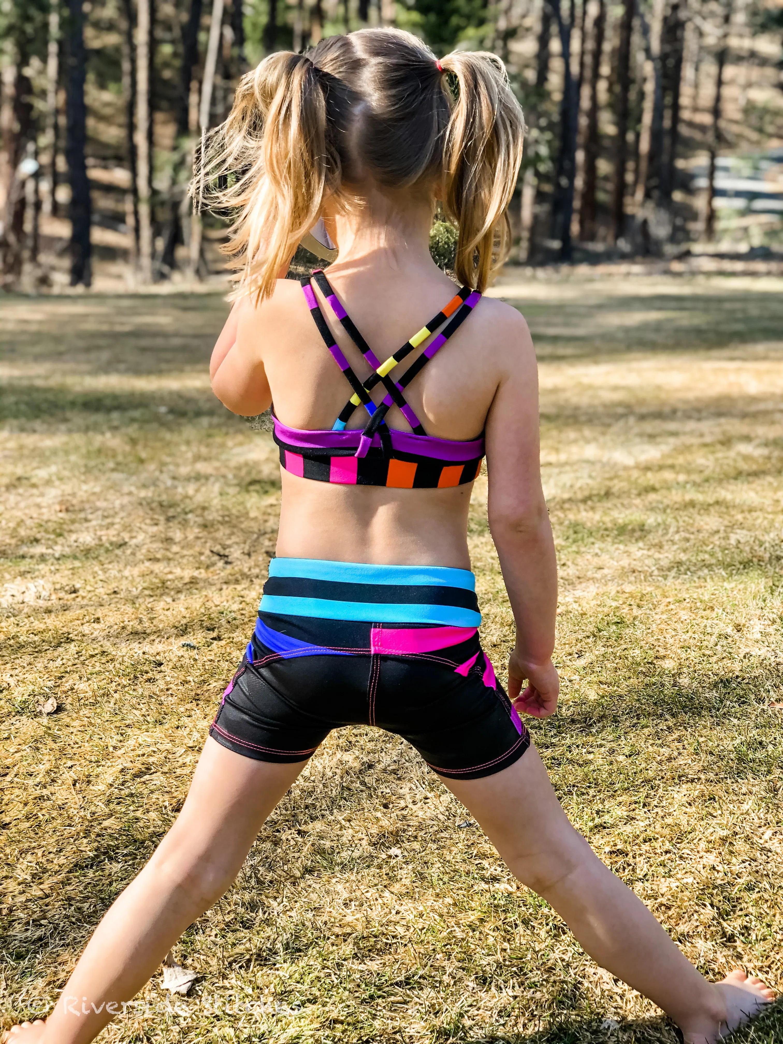 Youth Power Sports Bra PDF Sewing Pattern in Sizes 3 to 14